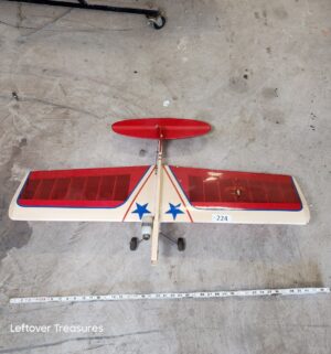 u224- Willy Nillies 1/2A Ringmaster control line model airplane.