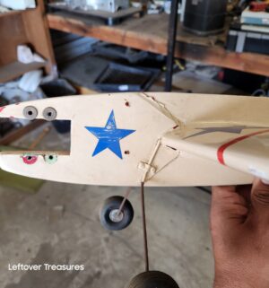 u224- Willy Nillies 1/2A Ringmaster control line model airplane. - Image 3