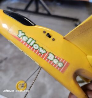 u237- Yellow bee RC Airplane - Image 3