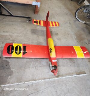 u245- Red/yellow RC Airplane