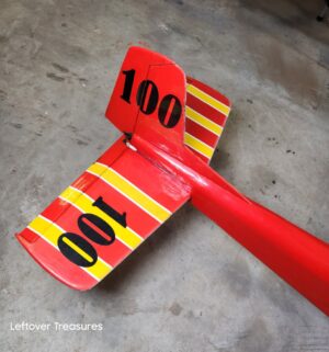 u245- Red/yellow RC Airplane - Image 4