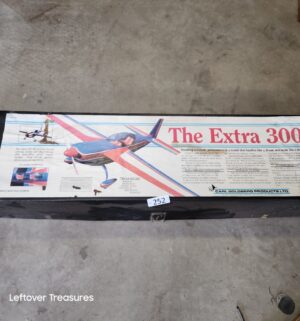 u252- Carl Goldberg Extra 300 vintage aerobatic radio control airplane kit