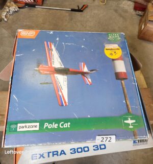 u272- ParkZone Ultra Micro Pole Cat Bind-N-Fly Electric Airplane
