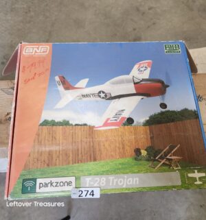 u274- ParkZone Ultra Micro T-28 Trojan Bind-N-Fly RC airplane