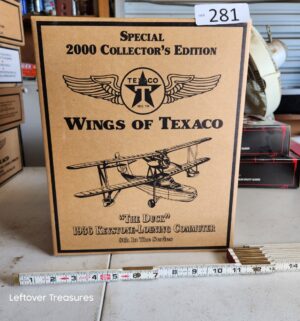 u281- Wings of Texaco Special 2000 Collectors Edition Keystone-Loening Commuter plane bank