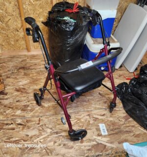 v10- Walker with seat and storage. Great Condition