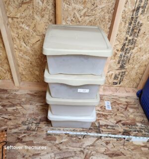 v12- Sm Homz stackable storage boxes