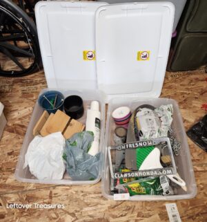 v18- 2 Totes full of misc hardware