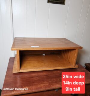 v57- Table Top Media Shelf