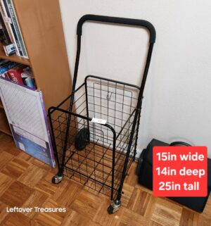 v72- Fold up basket cart