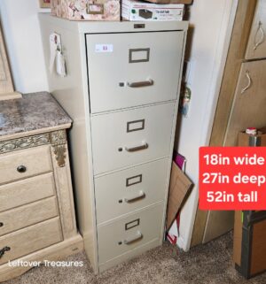 v83- legal size file cabinet