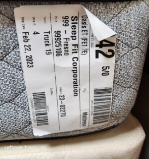 v106- Queen Sleep Fit Mattress & Boxspring Only. 2023 Model. No frame - Image 5