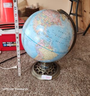 v164- George F Cram Co Globe