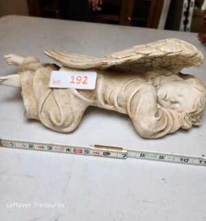 v192- Resin Sleeping Angel Shelf Sitter