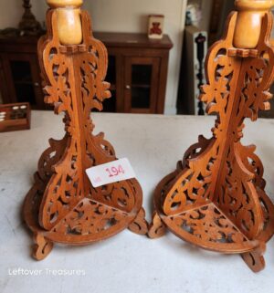 v194- handmade fretwork scrollwork wooden decorative items - Image 4
