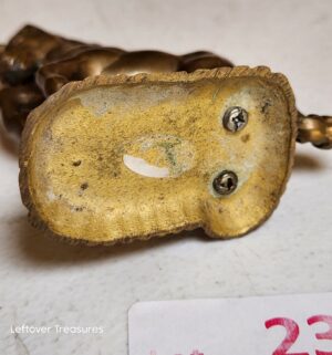 v233- vintage solid brass unicorn - Image 3