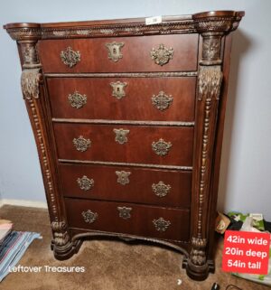 w18- Stunning European Style Dresser chest. By Collezione Europa