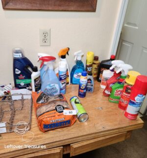 w60- Mostly full household products
