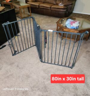 w63- Pet Fence w/ gate