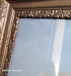 w103- Original Signed Oil Painting in a antique frame - Image 3