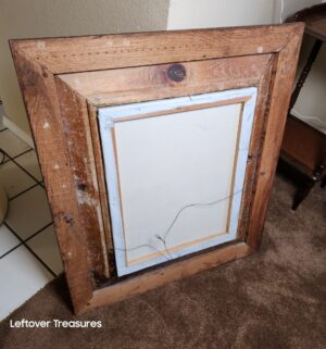 w103- Original Signed Oil Painting in a antique frame - Image 4