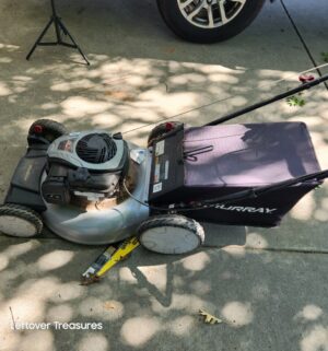 w108- Briggs & Stratton Murray EX550 Lawn Mower. Ran Briefly, then stalled - Image 3