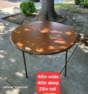 w111- vintage cosco round table