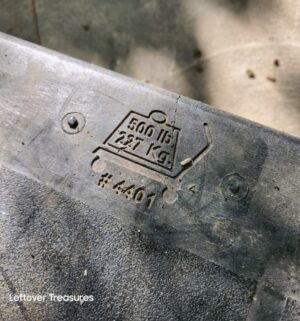 w118- rubbermaid fold up cart - Image 3