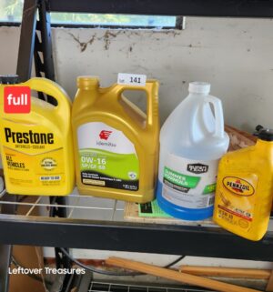 w141- oil products. Only 1 is full