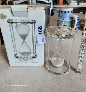 w168- Shannon Crystal Hour Glass