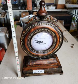 w177- Sterling Thomas Clock