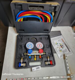 w189- Pittsburgh A/C Manifold Gauge Set R-134A