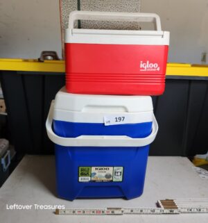 w197- 2 Igloo Coolers