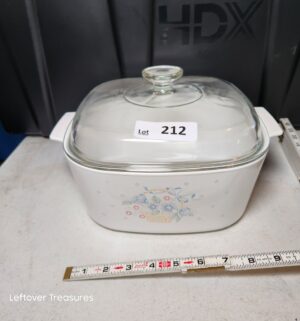 w212- Corning Ware casserole dish Country Cornflower