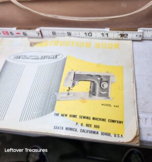 w217- new home model 445 sewing machine - Image 3