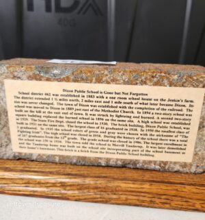 w245- Dixon Public School Brick, WHS class of 1978 award - Image 3