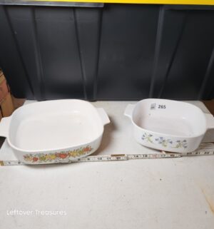 w265- Corning ware dishes