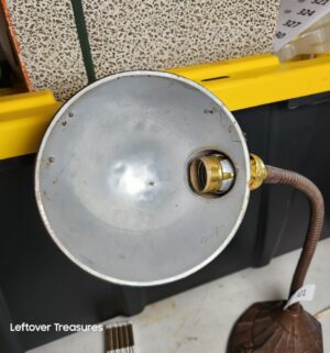 w301- State Board of Control Industrial Goose Neck Lamp - Image 4
