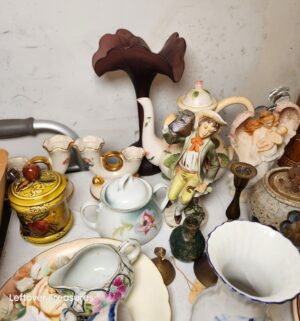 w306- Collectibles on Table - Image 3