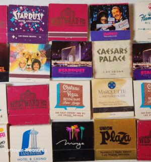 w335- vintage Vegas matchbook collection - Image 3