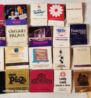 w335- vintage Vegas matchbook collection - Image 4