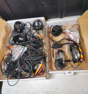 w340- Defender Security Cameras and cables