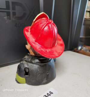 w344- John Harper & Co. fireman cast iron mechanical bank - Image 3