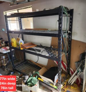 w351- NSF heavy duty shelving unit
