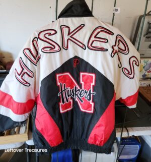 w353- vintage 90s Nebraska Cornhuskers windbreaker jacket - Image 4