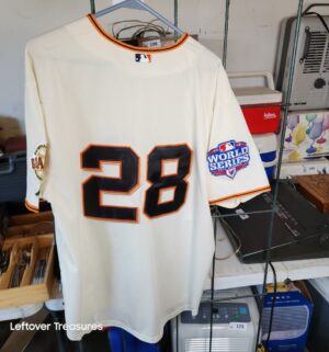 w355- Buster Posey World Series 2012 Jersey. Size 50 - Image 3