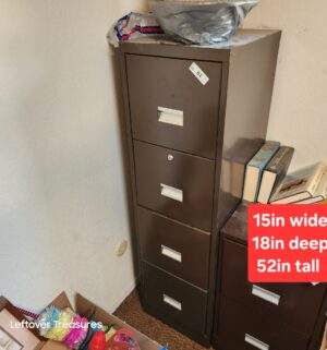 x61- Tall Letter Size File Cabinet