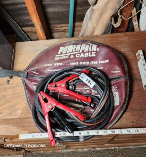 x181- jumper cables w/ case. Good shape