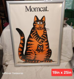 x362- 1977 B. Kliban Momcat poster