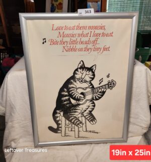 x363- B. Kliban Love to Eat Them Mousies Poster
